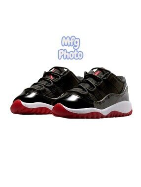 Nike Jordan-(TD) Air Jordan 11 Retro Low 'Bred' 2025, Boys 9C